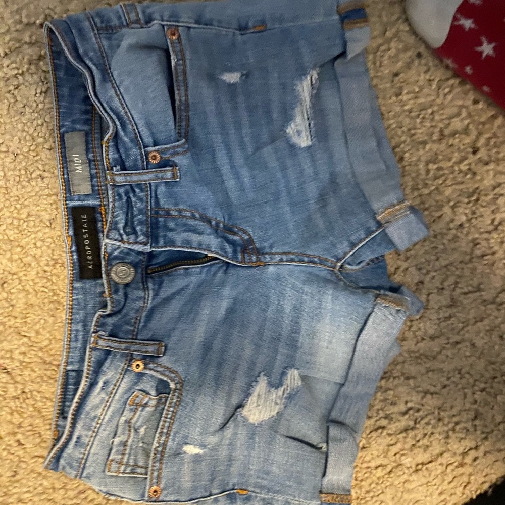 aeropostale jean shorts